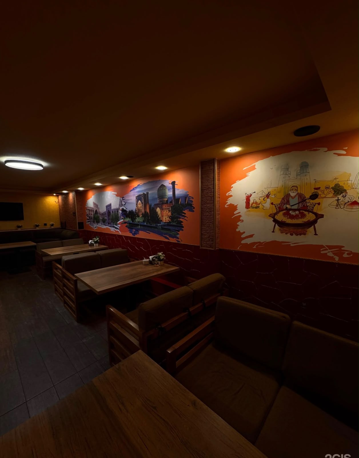 Samarkand Cafe dining room